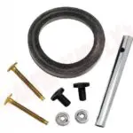 Plumbing washer and screw assembly