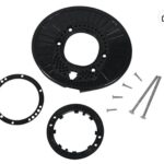 A set of bath and shower spare parts