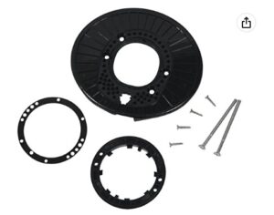 A set of bath and shower spare parts