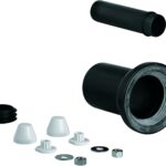 Wall Carrier Toilet Inlet And Outlet Connecting Set - 37311K00